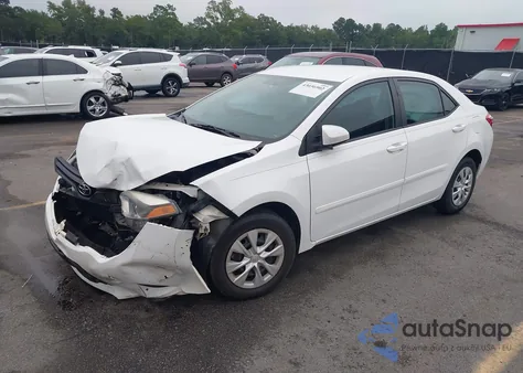 2014 Toyota Corolla L from USA, damaged, VIN 2T1BURHE3EC143233